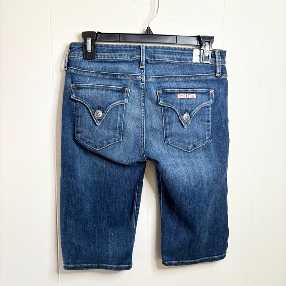Hudson jeans viceroy knee shorts Bermuda dark wash size 28 - Picture 4 of 6